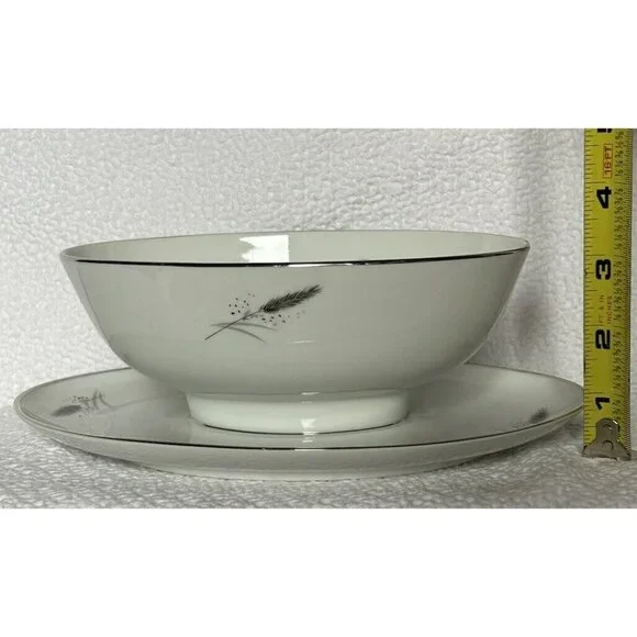 Rosenthal Selb-Plossburg Bavaria Germany Gravy Boat Creamer And Sugar c1953-1956